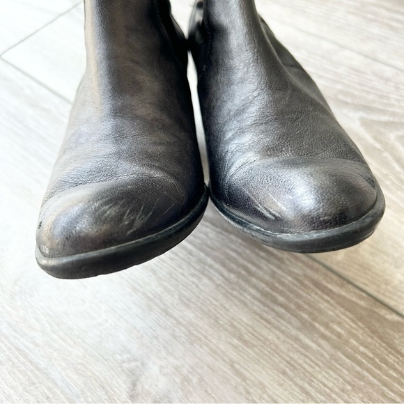 France Mode Metallic Leather Smooth Leather Mixed Ankle Boots - Picture 14 of 14